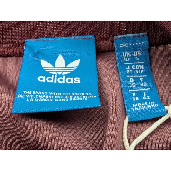 Adidas Velvet Vibes Short Dress Maroon Women’s Size Small NWT Athletic Casual - Picture 6 of 8